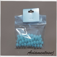 Bola Fosca Com Miolo Passante 14mm Em Acrilico Com 50gr - loja online