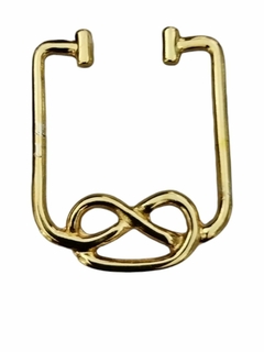 Fivela Metal Modelo Nofeito pacote com 4peças Dourado 