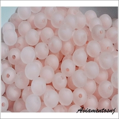 Bola Fosca Com Miolo Passante 10mm Em Acrilico Com 50gr