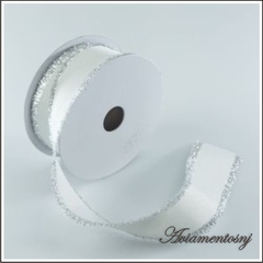 Fita De Gorgurao Com Glitter Nas Laterais 40mm Com 9 Metros - comprar online