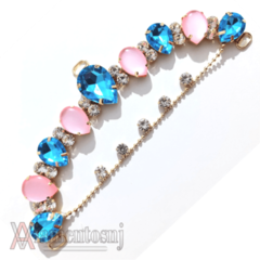 Cabedal Rosa Corrente Sem Pino 1 Par 002 - comprar online
