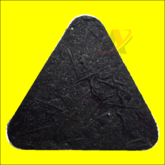 Cabedal Tecido para Costura Bolças Chinelos pacote 1 par Midelo Triangulo Marrom claro - Aviamentosnj-Artesanato Pérolas Chaton Cristais