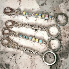 Chaveiros Personalizado feito com muito carinho pacote com uma unidade
