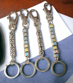 Chaveiros Personalizado feito com muito carinho pacote com uma unidade