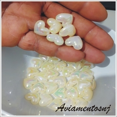 Coraçao Translucido Infantil Passante 15x17mm Em Acrilico na internet