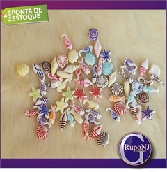 Entremeio Frutos do mar Em Acrilico 6mm 200uni - comprar online