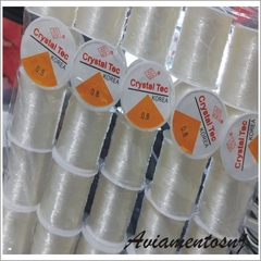 Fio De Silicone Para Artesanato Espessura 0,8 Rolo com 100mtr