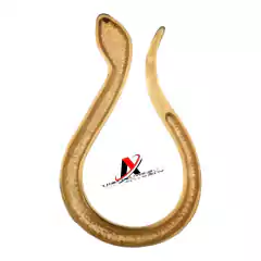 Fivela de Metal Modelo Serpente sem passante cor dourado ou prata pacote com 6 pçs