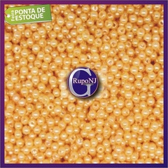 Perola Inteira Com Furo Passante Tamanho 03mm Em Abs Pacote Com 500g