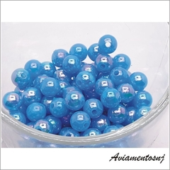 PEROLA IRISADA COR AZUL PISCINA   82gramas