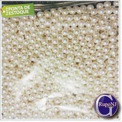 Perola Inteira Com Furo 10mm Em Abs Com 471gr