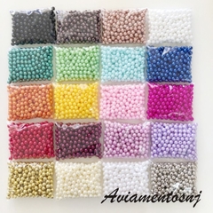 Perolas 8mm/10mm Pacote com 500g