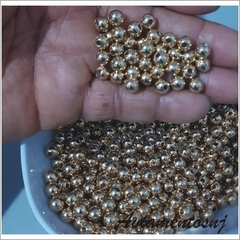 PÉROLAS INTERIRA COM FURO PASSANTE 8MM 100UNI.