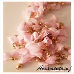 10 Peças Faça Você Mesmo, Pingentes De Flores De Chiffon, - comprar online