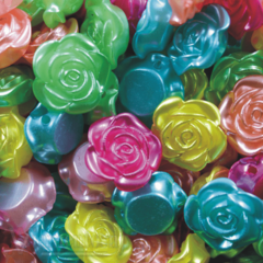 ROSA PASSANTE 16MM EM ABS COM - comprar online