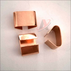 Terminal em "U" para alça de Chinelo - 14x9mm - Dourado - loja online