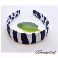 Tiara de Zebrada sem Dente 30mm