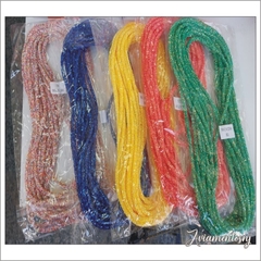 CORDÃO DE PAETÊS (4 pacote ) 10 metros kit 4 Cores