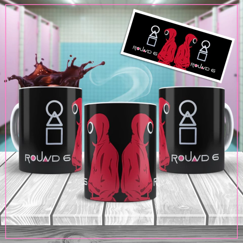 Caneca Porcelana ROUND6 VI