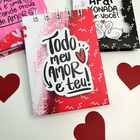 Bloco de Anotações Namorados