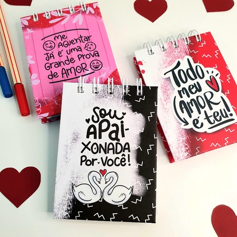 Bloco de Anotações APAIXONADA