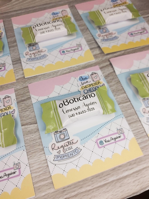 Cartão com bala BOTICÁRIO