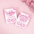 Tag com brinco Outubro Rosa II - Papareti