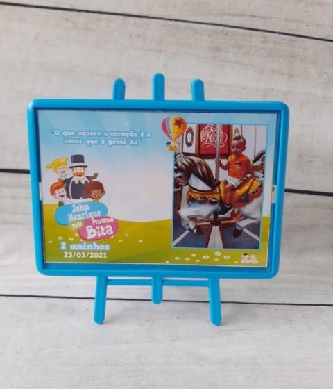 Porta Retrato cavalete Mundo Bita