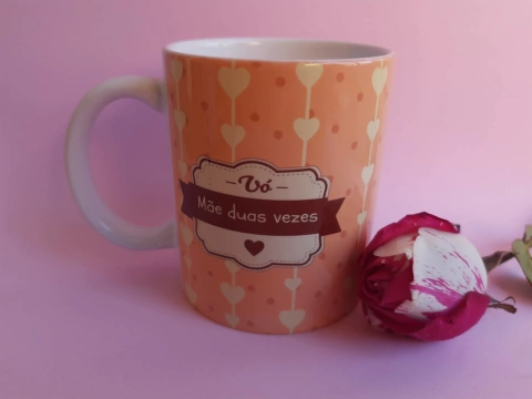 Caneca Porcelana vó