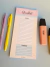Bloco Checklist - comprar online