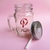 Caneca Mason Jar em vidro Personalizada na internet