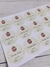 Adesivos Personalizados Bolos de pote PADRÃO - comprar online