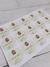 Adesivos Personalizados Bolos de pote PADRÃO na internet