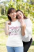 Camiseta adulto Personalizada Outubro Rosa