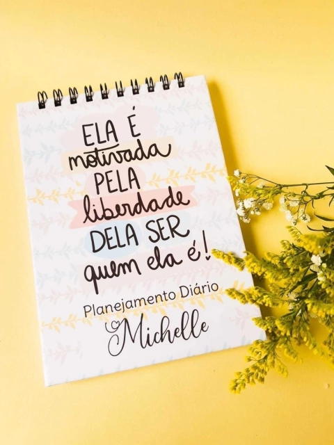 Planner diário LIBERDADE
