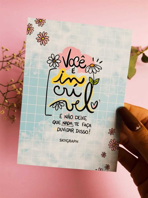 Cartão Postal - Incrível