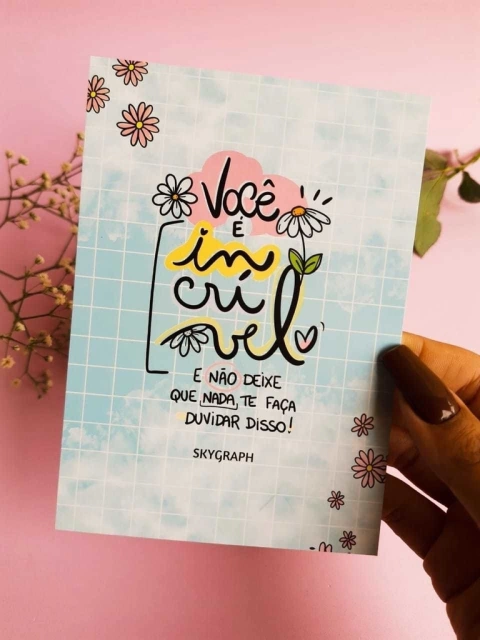 Cartão Postal - Incrível