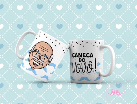 Caneca Porcelana do vovô