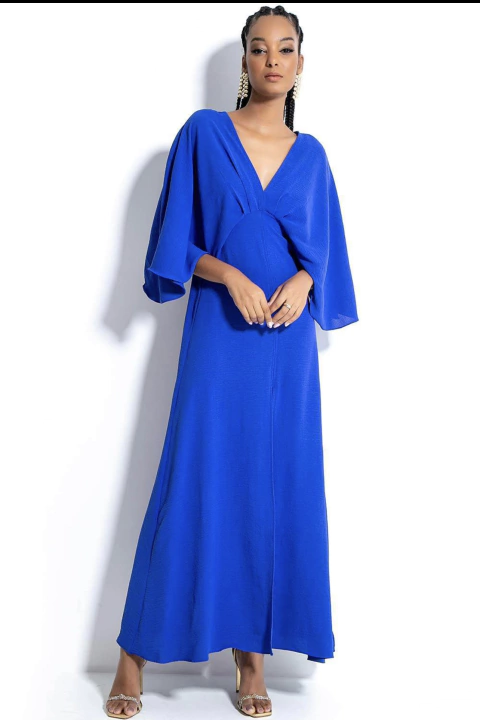 VESTIDO MANGA AMPLA AVERARA