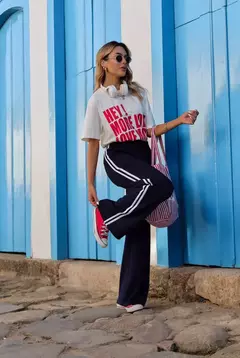 CALÇA ESPORTIVA AZUL ESCURO - comprar online