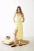 Vestido/Túnica Linho Amarelo
