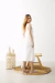 Vestido/Túnica Linho Branco - comprar online