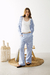 Calça Listrada Azul - comprar online