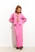 Saia/Vestido Linho Rosa