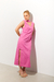 Vestido Linho Ritmos Rosa - loja online