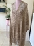 PONCHO LUX ORO