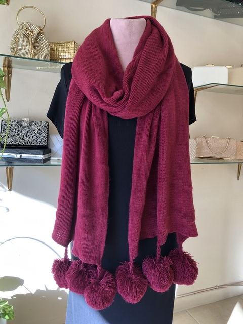 BUFANDA MADRID BORRAVINO - comprar online