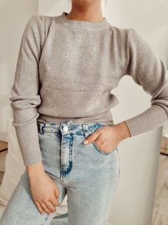 sweater importado vegas gris