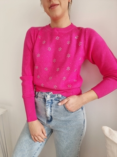 sweater importado vegas aqua - tienda online