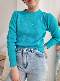 sweater importado vegas aqua - comprar online